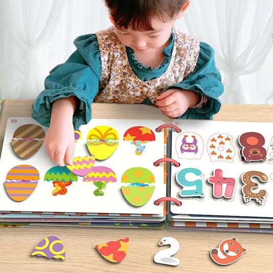 ESENT™ | Baby Busy Book My First Quiet Book Paste Learning Educational Toys