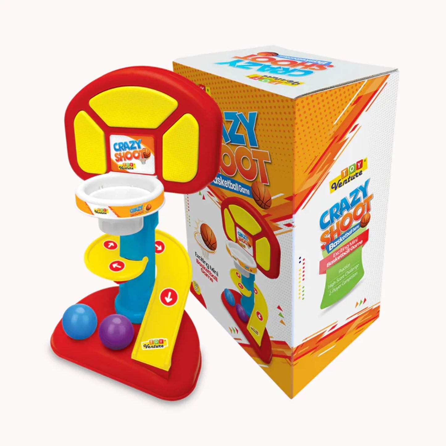 ESENT™| Crazy Shoot Basketball Game Venture Toy For Kids