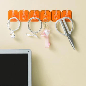 ESENT™| Pack of 30 Wall Mounted Sticky Hook Home Storage