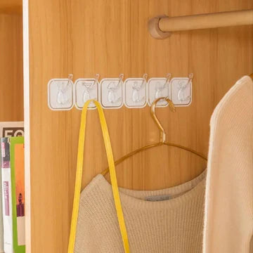 ESENT™| Pack of 30 Wall Mounted Sticky Hook Home Storage