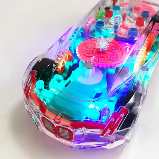 ESENT™| Concept Transparent Colorful Car Toy