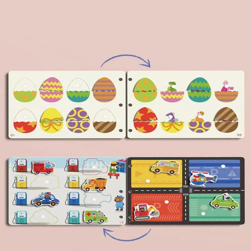 ESENT™ | Baby Busy Book My First Quiet Book Paste Learning Educational Toys