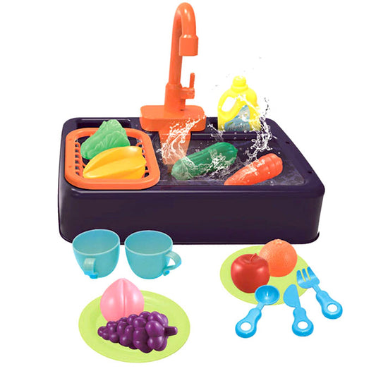 ESENT™| Large Kitchen Sink toy with Running Water