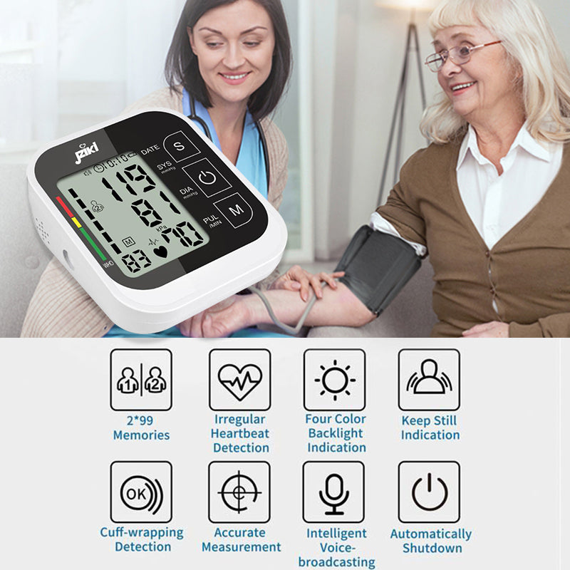 ESENT™| Portable Digital Blood Pressure Monitor with Voice