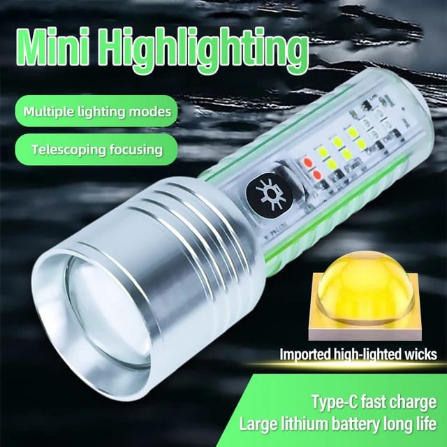 ESENT™| 5 in 1 Mini Flash Light Rechargeable