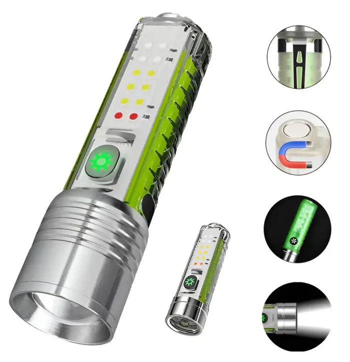 ESENT™| 5 in 1 Mini Flash Light Rechargeable