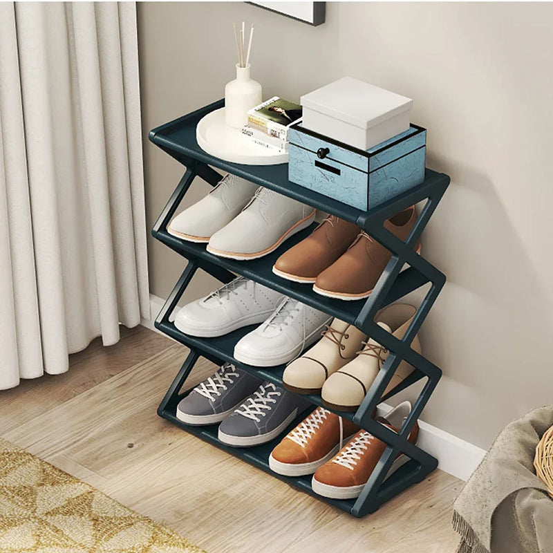 ESENT™ | X Shaped 4 Layer Shoe Rack